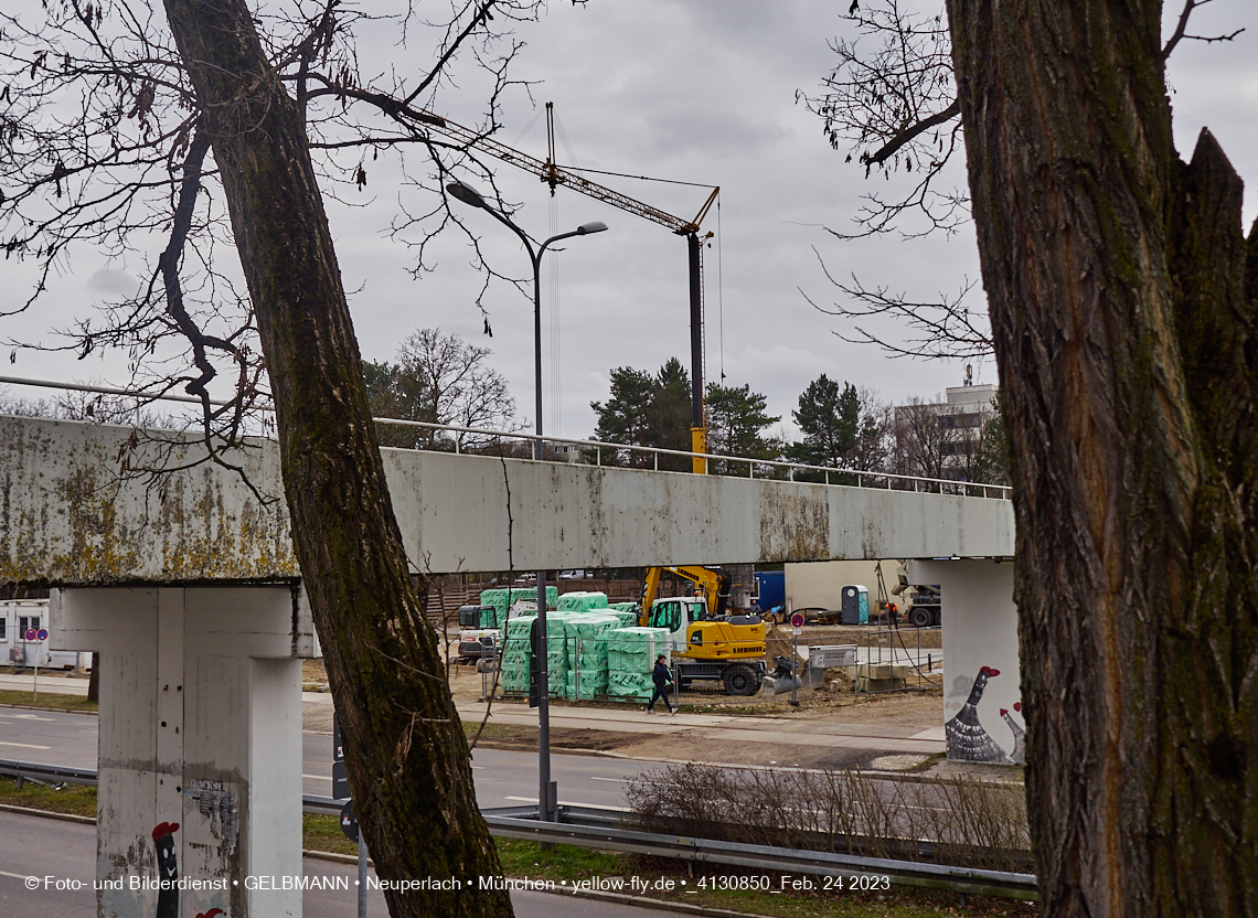 24.02.2023 -  Baustelle Haus für Kinder in Neupelach Quiddestraße 3